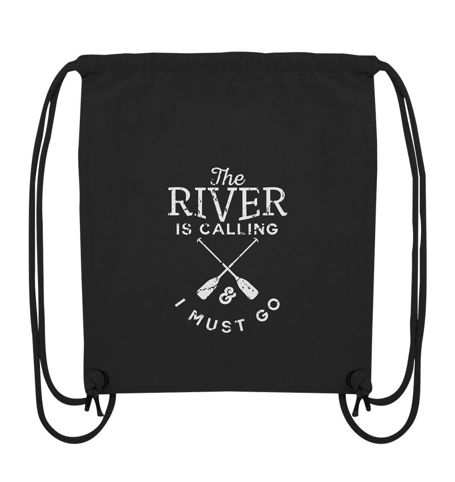The River is Calling - Organic Gym Bag