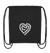 Herz Fahrradkette - Organic Gym Bag