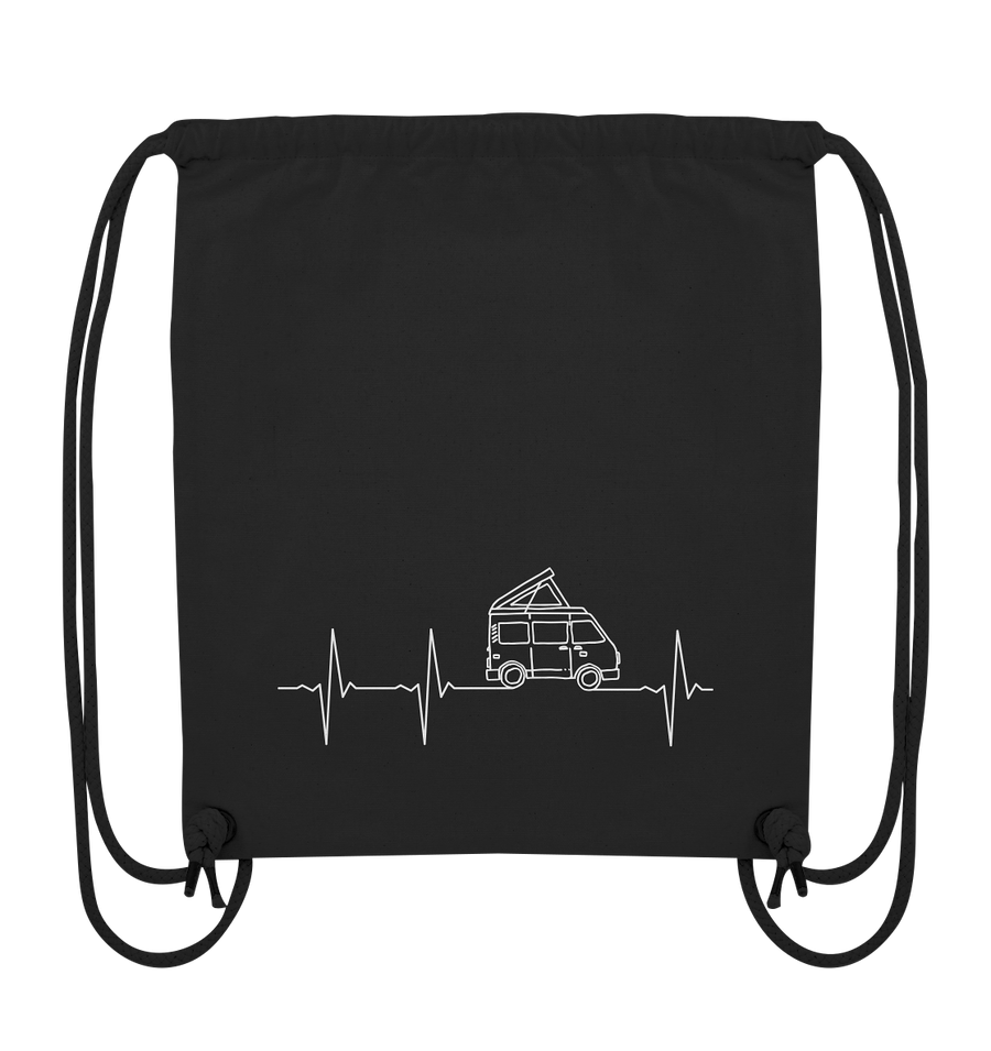 Herzschlag Vanlife mit Aufstelldach - Organic Gym Bag
