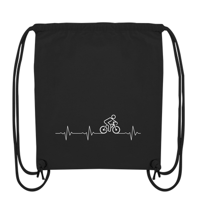 Herzschlag Rennrad - Organic Gym Bag