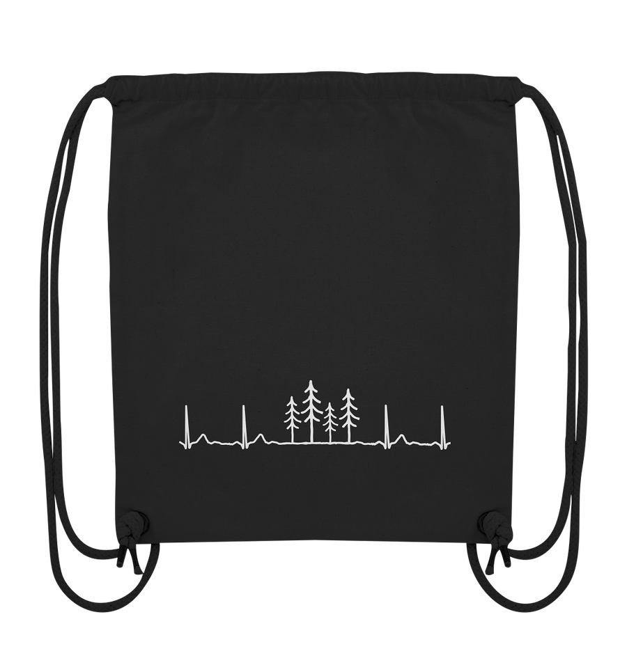 Herzschlag Bäume - Organic Gym Bag