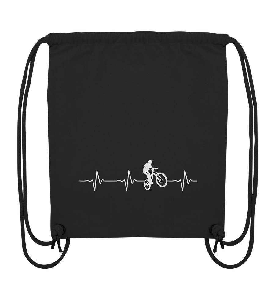 Herzschlag Mountainbike - Organic Gym Bag