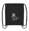 Pixelart Skifahrer - Organic Gym Bag