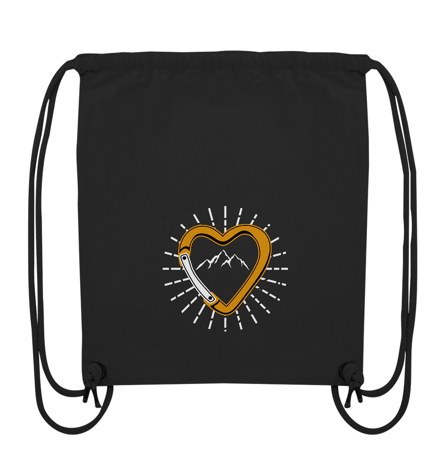 Karabiner Herz - Organic Gym Bag