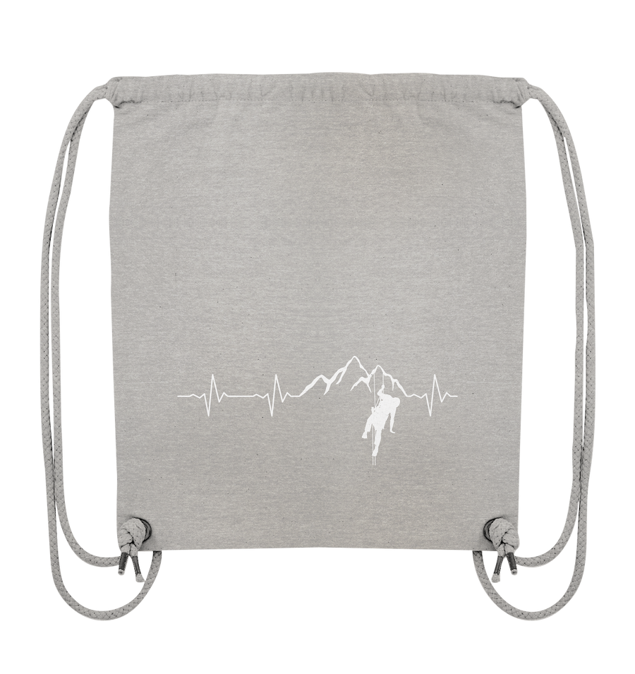 Herzschlag Klettern - Organic Gym Bag