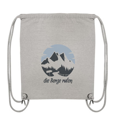 Die Berge Rufen - Organic Gym Bag