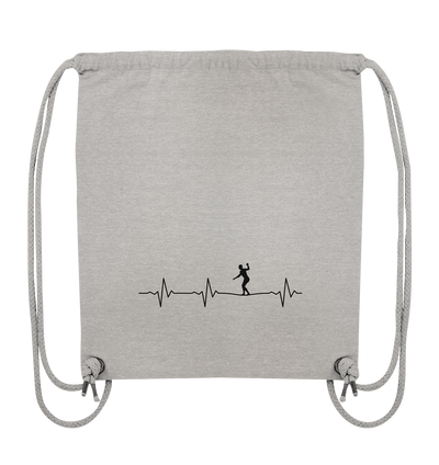 Herzschlag Slackline - Organic Gym Bag