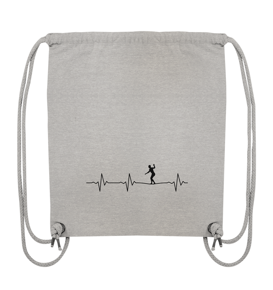 Herzschlag Slackline - Organic Gym Bag