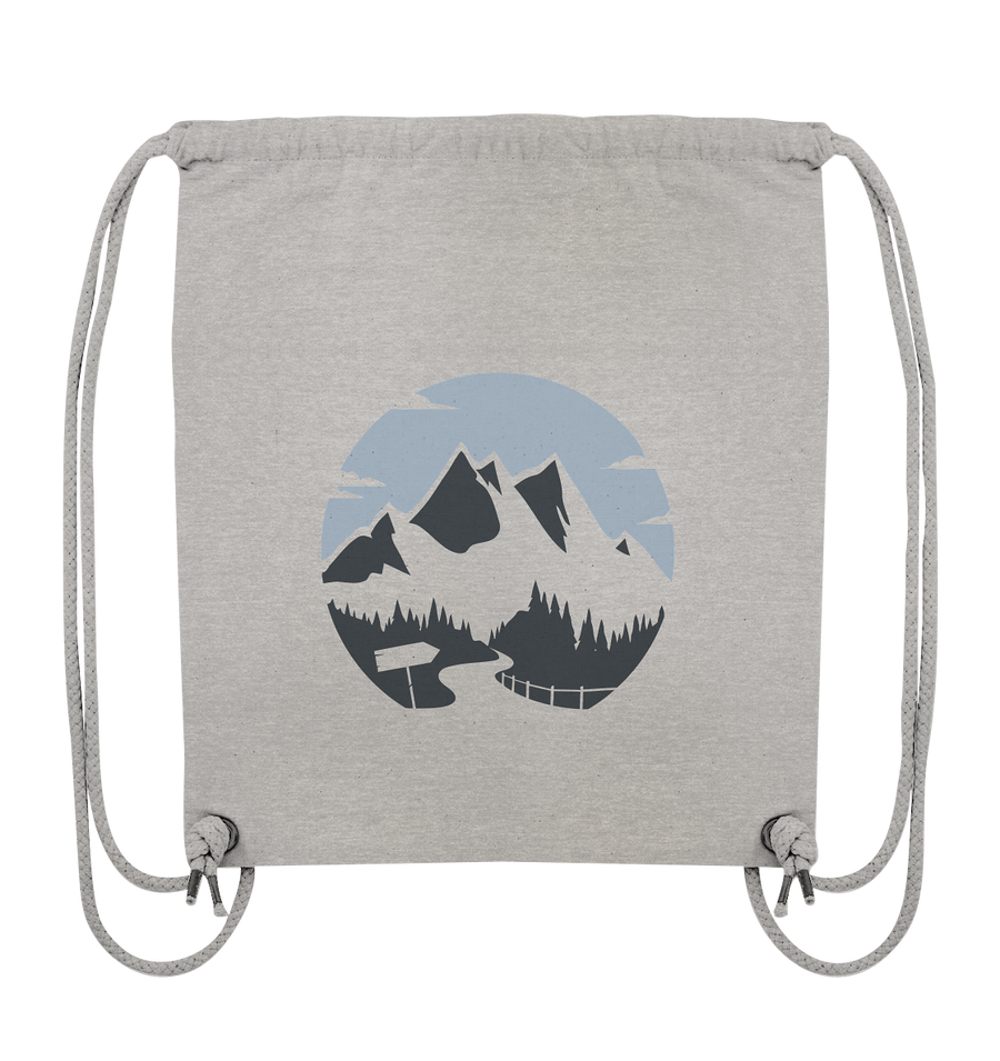 Wenn die Berge rufen - Organic Gym Bag