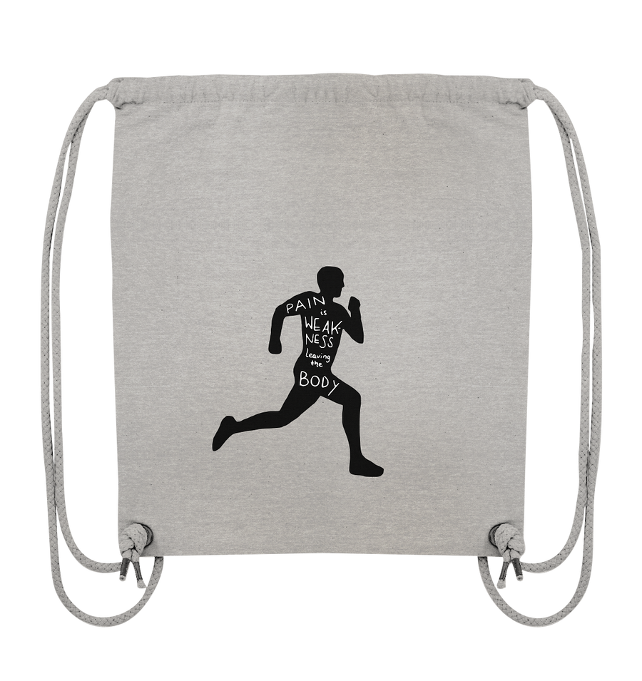 Runner Man Pain - Organic Gym Bag