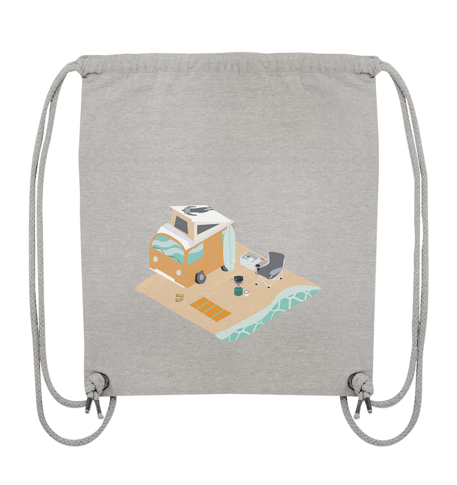 Vanlife am Meer - Organic Gym Bag