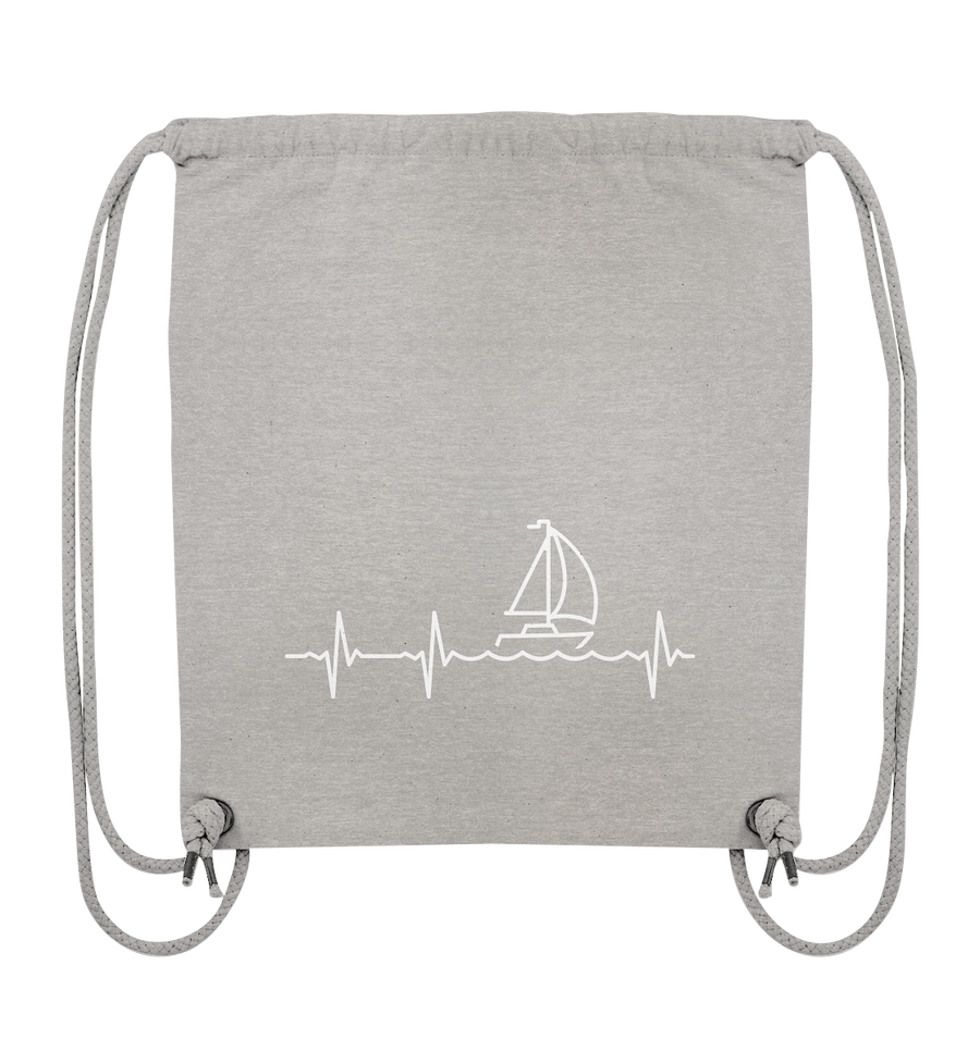 Herzschlag Segeln - Organic Gym Bag