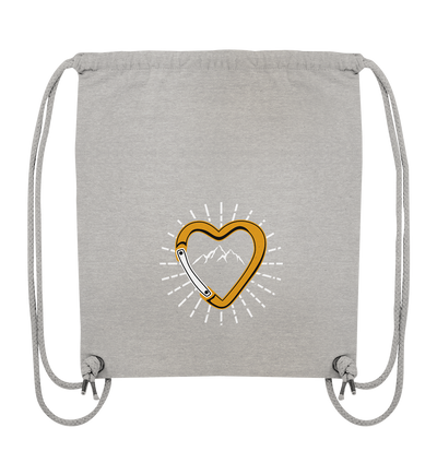 Karabiner Herz - Organic Gym Bag