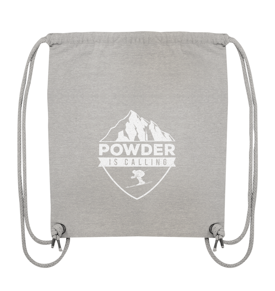 Powder is Calling - Organic Gym Bag
