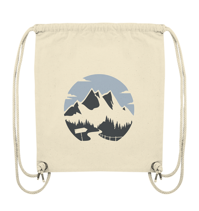 Wenn die Berge rufen - Organic Gym Bag