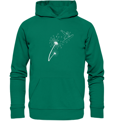 Snowboard Pusteblume - Organic Hoodie