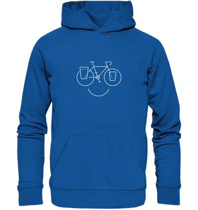 Just Smile - Trekking Fahrrad - Organic Hoodie