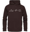 OTAYA Smile - Ski - Organic Hoodie