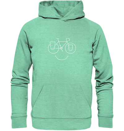Just Smile - Trekking Fahrrad - Organic Hoodie