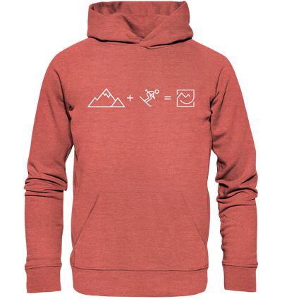 OTAYA Smile - Ski - Organic Hoodie