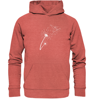 Snowboard Pusteblume - Organic Hoodie