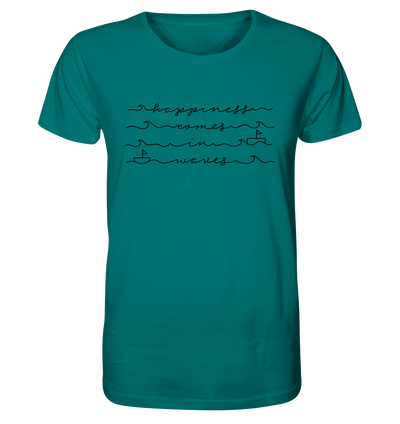 Happiness comes in waves - Organic Shirt