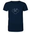 Just Smile - Fahrrad - Organic Shirt