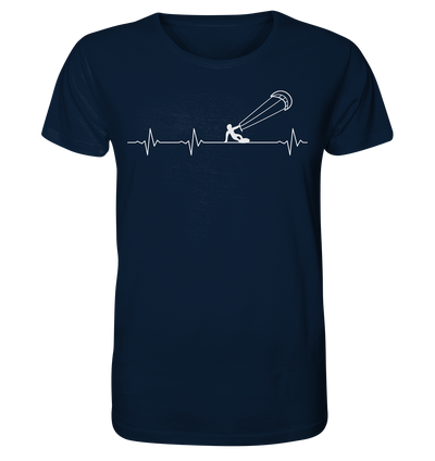 Herzschlag Kitesurfen - Organic Shirt