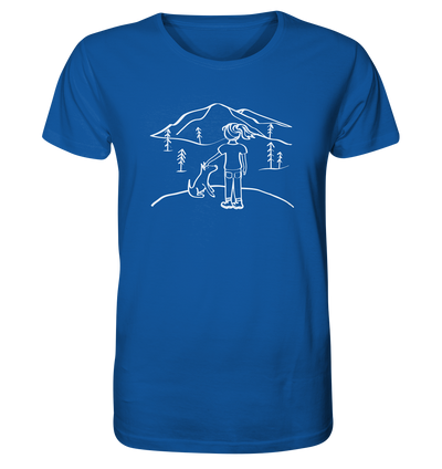 Aussicht mit meinem Hund - Organic Shirt