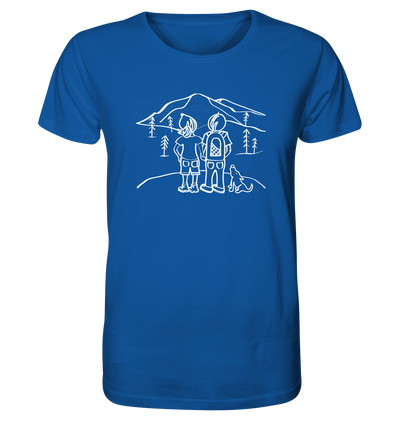 Aussicht mit unserem Hund - Organic Shirt