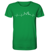 Herzschlag Mountainbike & Läufer - Organic Shirt