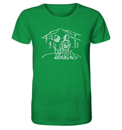 Aussicht mit unserem Hund - Organic Shirt