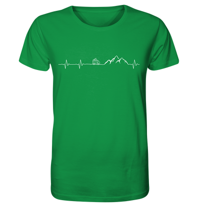 Herzschlag Berge Vanlife - Organic Shirt