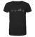 Herzschlag Wandern mit Hund - Organic Shirt - Wunschtext