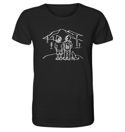 Aussicht mit unserem Hund - Organic Shirt