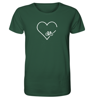 Fahrradliebe - Organic Shirt - Wunschtext