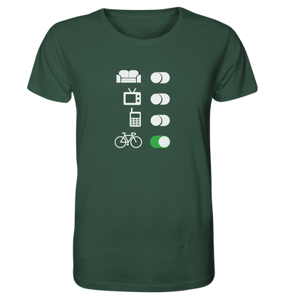 Erste Priorität: Fahrrad - Organic Shirt