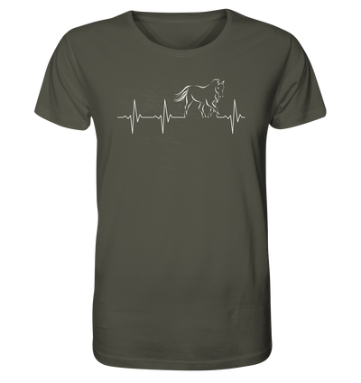 Herzschlag Pferd - Organic Shirt