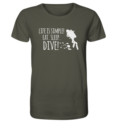 Eat. Sleep. Dive - Organic Shirt