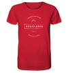 Leidenschaftliche Kraxlerin - Organic Shirt - Wunschtext