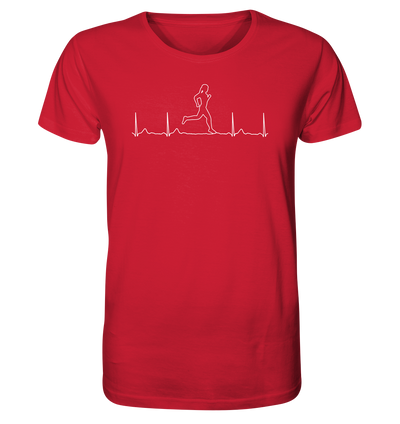 Herzschlag Läuferin - Organic Shirt