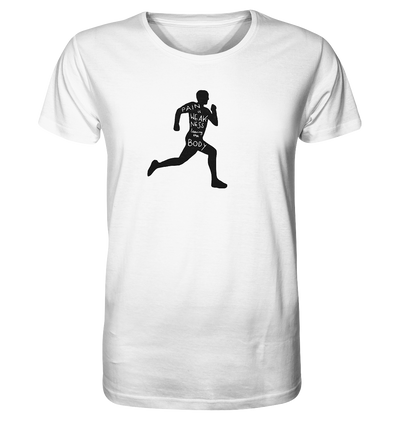 Runner Man Pain - Organic Shirt