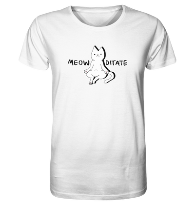 Meowditate - Organic Shirt