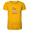 Alpaca fährt Ski - Organic Shirt