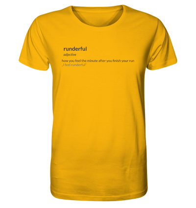 I feel Runderful - Organic Shirt