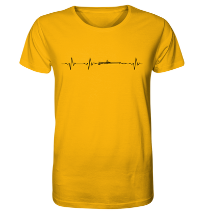 Herzschlag Rudern - Organic Shirt