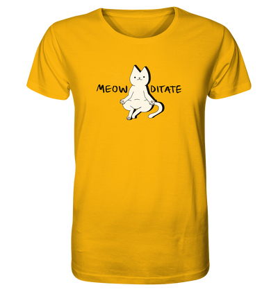 Meowditate - Organic Shirt