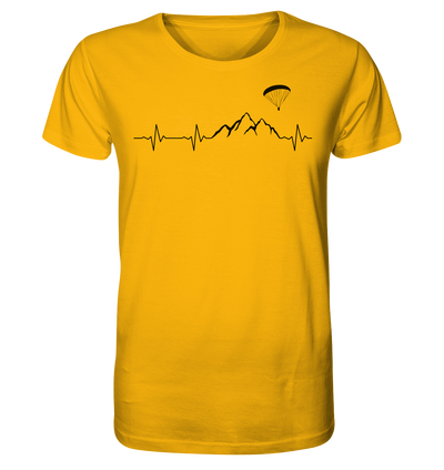 Herzschlag Paragleiten - Organic Shirt