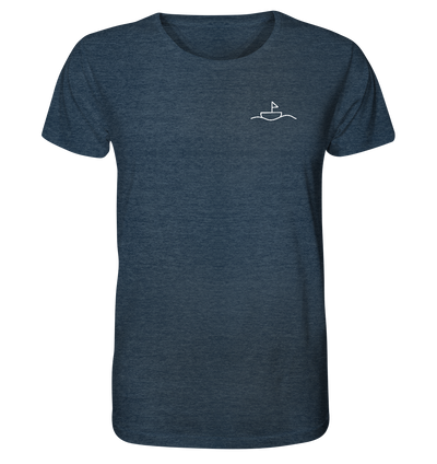 Segelboot - Organic Shirt Meliert