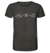 OTAYA Smile - Mountainbike - Organic Shirt Meliert